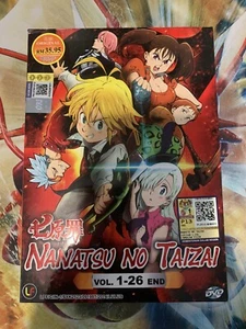 DVD ANIME Nanatsu No Taizai Vol. 1-26 End + 2 OVA Region All English Sub 2 Disc - Bild 1 von 5