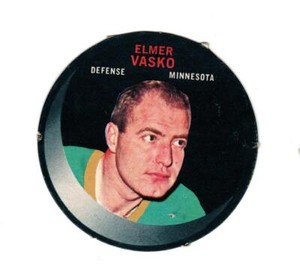 1968-69 O-Pee-Chee Puck Stickers #8 Elmer Vasko