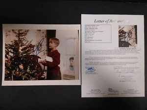 Macaulay Culkin signiertes Home Alone Farbfoto 8x10 JSA zertifiziert EB2 -1s # - Bild 1 von 3