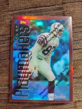 1996 Topps Finest Playmakers Sean Dawkins Chrome Refractor
