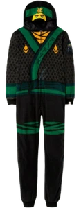 Lego Ninjago Long Sleeve Costume Hooded Sleeper Blanket Pajama Boy Size 6/7 - Picture 1 of 1
