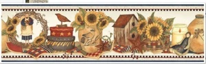 Home and Heritage Sunflower Crocks Primitive Angels Country HAH15061B - Picture 1 of 1