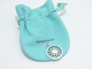 Tiffany & Co. Sterling Silver Sun Pendant Charm - Picture 1 of 6
