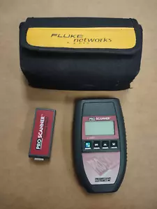 Fluke networks Microtest Microscanner Pro Cable Tester + WIREMAP adapter + case - Picture 1 of 7