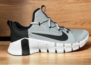 Nike Free Metcon 3 CrossFit Gym Training Shoes Wolf Grey CJ0861 NEW Mens 8.5 - Picture 1 of 15