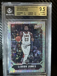 2018 Panini National Convention - Escher Squares #30 LeBron James /25 BGS 9.5 - Bild 1 von 8