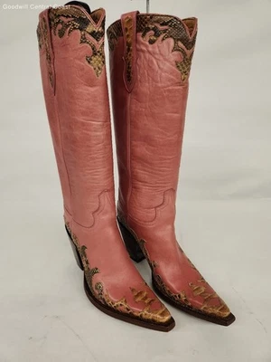 The Old Gringo Women's Pink Boots Size 7 - Image 1 of 4