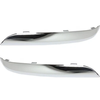 Bumper Trim Set Fits 2011-2014 Chrysler 300 Accent Front Chrome 2Pc Foto 1 de 4