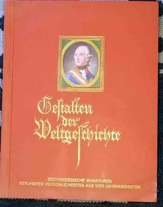 Gestalten der Weltgeschichte. - Zeitgenössische Miniaturen berühmter Persö 15115 - Bild 1 von 2