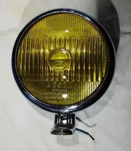 VINTAGE BOSCH YELLOW LENS FOG LAMP. 1960'S/70'S. NICE CONDITION. - Picture 1 of 10