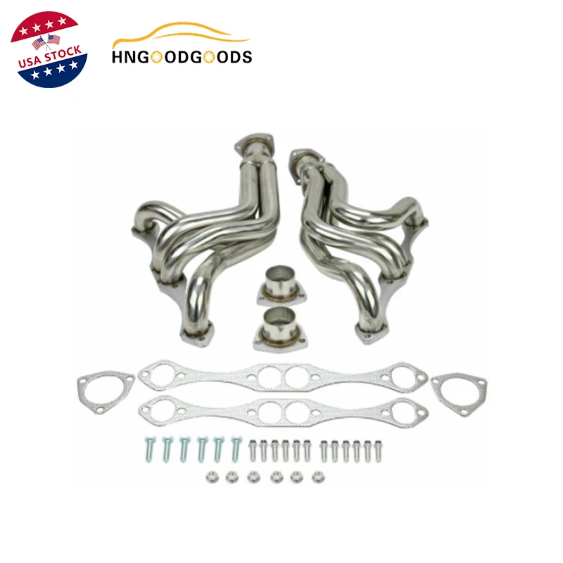 Kit de cabezales turbo escape para coche Chevy 150 210 Bel Air SS bloque pequeño 1955-1957 Foto 1 de 4