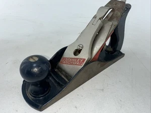 Vintage Stanley Handwerker glatter Boden Holzbearbeitung Handhobel USA - Bild 1 von 12