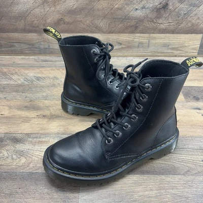 Doc Dr Martens 1460 Luana Boots Air Wair Women’s Size 7 EU 38 Black AW004 - Image 1 of 4