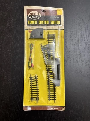 VTG Model Power Left HO Remote Curved Switch 18-22 Radius #80 New Old Stock - Image 1 of 4