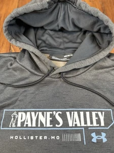 Payne's Valley Golf Course Hollister MO Under Armour lockerer grauer Hoodie Gr. M - Bild 1 von 11