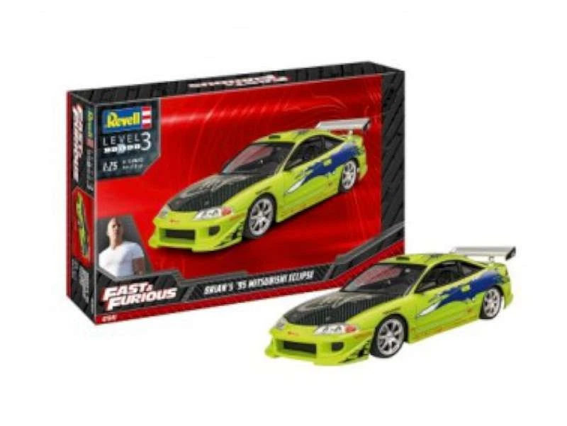 1/25 Fast & Furious Brian's 1995 Mitsubishi Eclipse Car - Image 1 of 1