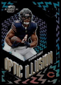 2024 Panini Contenders Optic - Optic Illusion D'Andre Swift Black Scope 6/25 - Picture 1 of 2