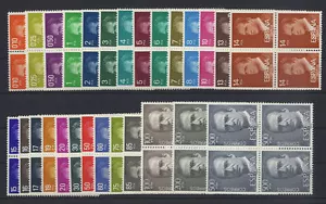 KING'S BASIC BLOCK 4 COMPLETE SET (27v) - PHOSPHORUS VARIETY **MNH - LUXURY - Picture 1 of 1