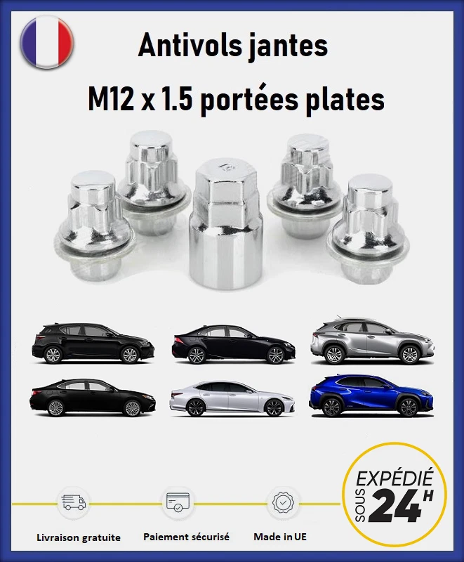 Muttern Diebstahschutzsystem für Räder Lexus Foto 1 de 4