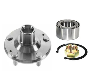 Kit de cojinetes de buje de rueda delantera se adapta a Hyundai Elantra Kia Forte clip de retención de tuerca - Imagen 1 de 3