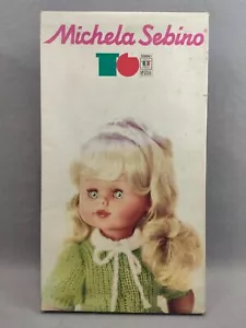 MICHELA SEBINO NEW VINTAGE ANNI 70 BAMBOLA BIONDA FONDO DI MAGAZZINO NON TESTATO - Foto 1 di 7