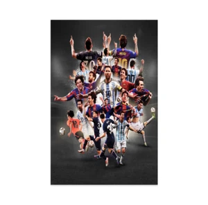 Lionel Andrés Messi ALL TEAMS PSG ARGENTINA BARCELONA M10 11x17 Poster NEW - Picture 1 of 3
