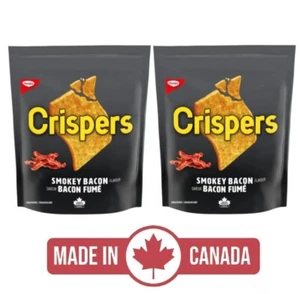 2-Pack Christie Crispers Smokey Bacon Flavor Crackers (145g) Canada Tasty Snacks - Bild 1 von 2