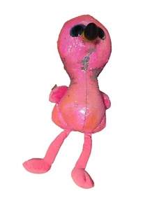 Large TY Flippables Sequin Plush - PINKY the Flamingo  - Picture 1 of 11
