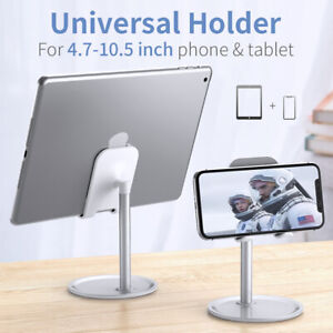 Universal Phone Tablet Holder Desk Stand For iPhone XR XS 8 iPad 6th Air Samsung