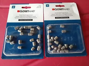 Lote de 2 - NUEVO EN CAJA CLOSETMAID 10163 Tapas de Estante Pequeño, Cantidad 40 Total - Imagen 1 de 2