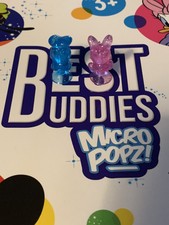 Disney Best Buddies Micro Popz Blue Sparkle Donald & Pink Sparkle Daisy Duc