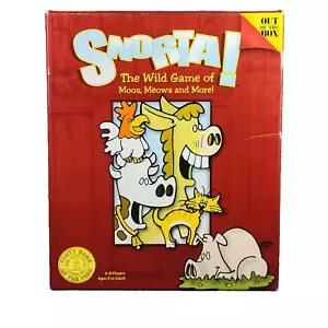 SNORTA The Wild Party Card Game of Moos Meows More! Complete 2006 Board Game - Picture 1 of 11