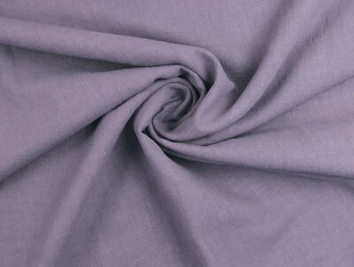 LEINEN 100% Stoff  Stonewashed hochwertige Qualität MAUVE EUR 18,98/m - Bild 1 von 2