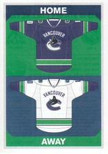 2015-16 Panini Stickers Hockey #402 Vancouver Canucks Jerseys