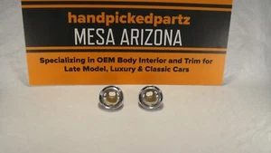 1965-1968 CADILLAC DEVILLE OEM REAR INTERIOR COURTESY LIGHT BEZEL SET - 2 PC - Picture 1 of 8