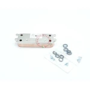 ÉCHANGEUR SECONDAIRE SAUNIER DUVAL 14 PLAQUES À OREILLES 0020186153 CHAUDIÈRE - Imagen 1 de 1