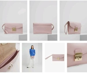 Furla metropolis Envelope blass Rosa Neu! NP 149€ - Bild 1 von 6