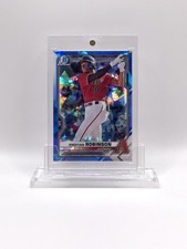 Kristian Robinson 2021 Bowman Chrome RARE Sapphire Refractor Rookie Card RC