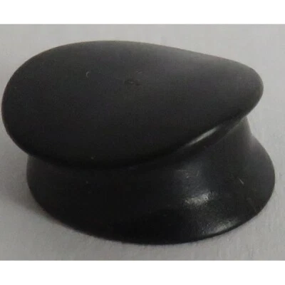 LEGO Minifigure Police Captain Black Cap Worker Hat City Leader Head Gear - Image 1 of 2