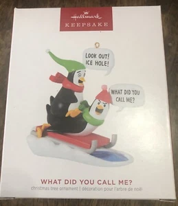 Hallmark 2023 WHAT DID YOU CALL ME? Ornament ~ NMIB - Picture 1 of 3