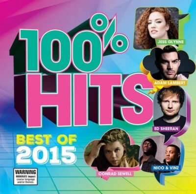 Various - 100% Hits Best of 2015 CD NEW SEALED LOOK!!! Foto 1 de 2