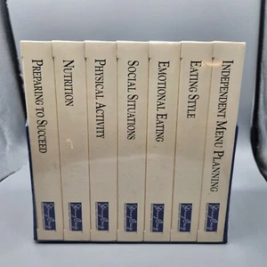 Jenny Craig Personal Weight Management VHS Tapes Video Library Set of 7 NEW - Picture 1 of 4