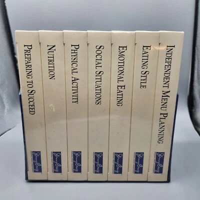 Jenny Craig Personal Weight Management VHS Tapes Video Library Set of 7 NEW - Image 1 of 4