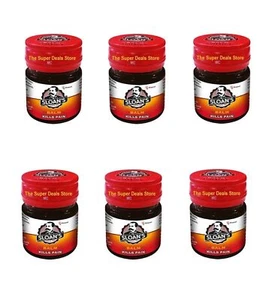 6 x Sloan's Balsamo Antidolorifico 20 g Uccide il Dolore -|Articolazioni|Corpo|Ginocchio|Muscoli|Dolore FS - Foto 1 di 2
