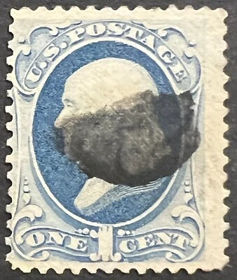 Scott#: 182 - Benjamin Franklin 1¢ 1879 ABC sello único usado - Lote 6 Foto 1 de 2