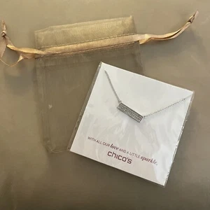 Chicos Bar Treasure  Necklace New ! - Picture 1 of 4