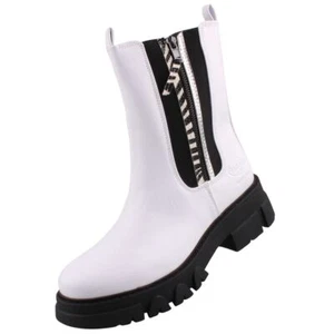 Botas Chelsea Boot Dockers by Gerli para mujer blancas negras 49PU302-800500 - Imagen 1 de 7