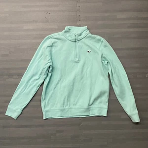 Vineyard Vines Youth Quarter Zip Pullover Size Medium - Picture 1 of 3