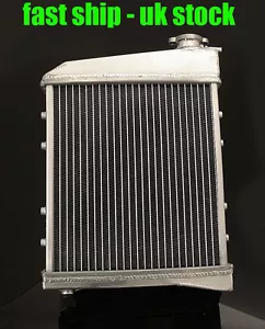 TWIN CORE 40mm ALUMINIUM ALLOY RADIATOR FOR CLASSIC MINI 1959-1992 X2213 - Picture 1 of 3