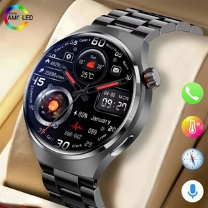 2025 Men's Smart Watch Bluetooth Call Watches Heart Rate Monitoring watch Sports - Picture 1 of 14